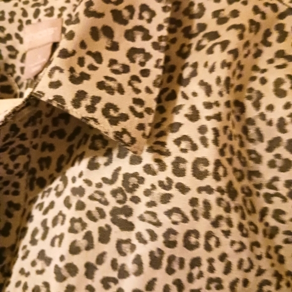 Chico's Animal Print Button Down Shirt - Picture 10 of 13